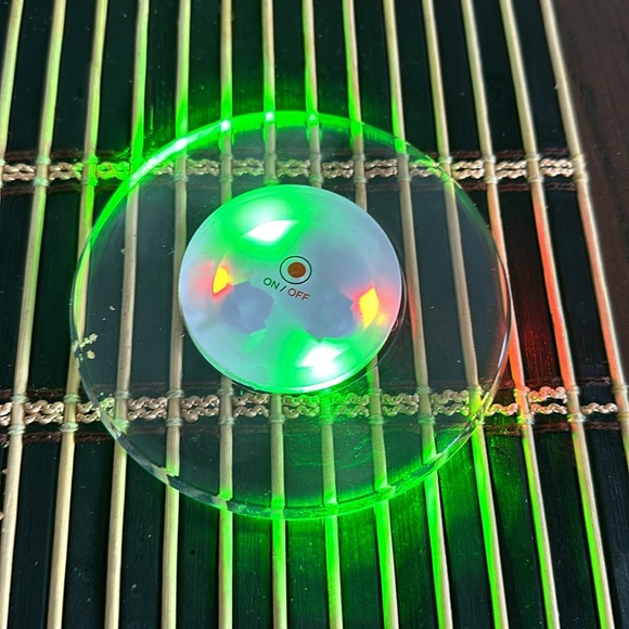 LED Coaster batteries are included add a little glam to your cup - Picture 2 of 3